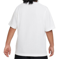 Nike camiseta entrenamiento manga corta niño B NK DF MULTI+ SS TOP HBR vista trasera