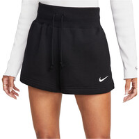 Nike pantalón corto deporte mujer W NSW PHNX FLC HR SHORT vista frontal