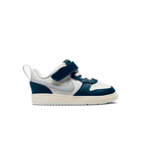 Nike zapatilla multideporte bebe COURT BOROUGH LOW 2 (TDV) lateral exterior