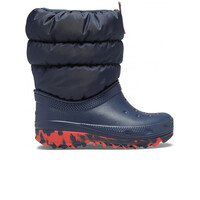 Crocs bota agua niño CLASSIC NEO PUFF BOOT lateral exterior