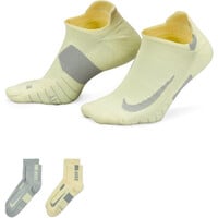 Nike calcetines running U NK MLTPLIER ANKLE 2PR - 144 vista frontal