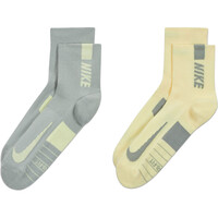 Nike calcetines running U NK MLTPLIER ANKLE 2PR - 144 01