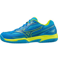 Mizuno Zapatillas Padel Hombre BREAK SHOT 4 PADEL AZVE lateral exterior