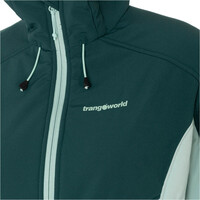 Trango chaqueta softshell mujer CHAQUETA SENJO vista trasera