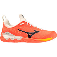 Mizuno zapatilla indoor hombre WAVE LUMINOUS 2 BLAZ lateral exterior