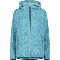 WOMAN JACKET RAIN FIX HOOD