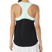 Asics camiseta tenis manga corta mujer WOMEN COURT TANK vista trasera