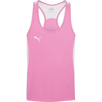 Puma camiseta tenis manga corta mujer Individual Padel Tank Top vista frontal