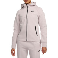 Nike sudadera mujer W NSW TCH FLC WR FZ HDY vista frontal