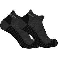 Salomon calcetines running AERO ANKLE 2-PACK vista frontal