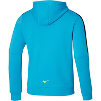 Mizuno sudaderas deportivas hombre Release Sweat Jacket vista trasera