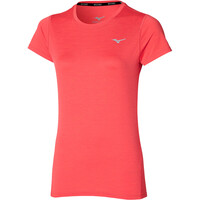 Mizuno camiseta entrenamiento manga corta mujer Impulse Core Tee(W) vista frontal