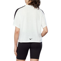 Mizuno camiseta entrenamiento manga corta mujer Athletics Graphic Tee(W) vista trasera