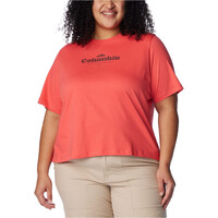 Columbia camiseta montaña manga corta mujer North Cascades Relaxed Tee vista frontal