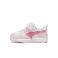 Puma zapatilla multideporte bebe Puma Rebound V6 Lo AC+ Inf lateral exterior