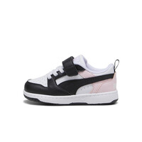 Puma zapatilla multideporte bebe Puma Rebound V6 Lo AC+ Inf lateral exterior