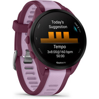 Garmin pulsómetros con gps Forerunner 165 Music 07