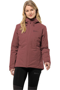 Jack Wolfskin chaqueta impermeable insulada mujer WISPER INS JKT W vista frontal