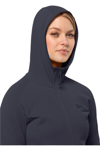 Jack Wolfskin forro polar mujer BAISELBERG HOODED FZ W 03