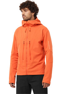 Salomon chaqueta softshell hombre OUTPEAK SOFTSHELL vista frontal