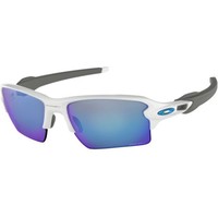 Oakley gafas deportivas Flak 2.0 XL Pol White w  PRIZM Sapph vista frontal