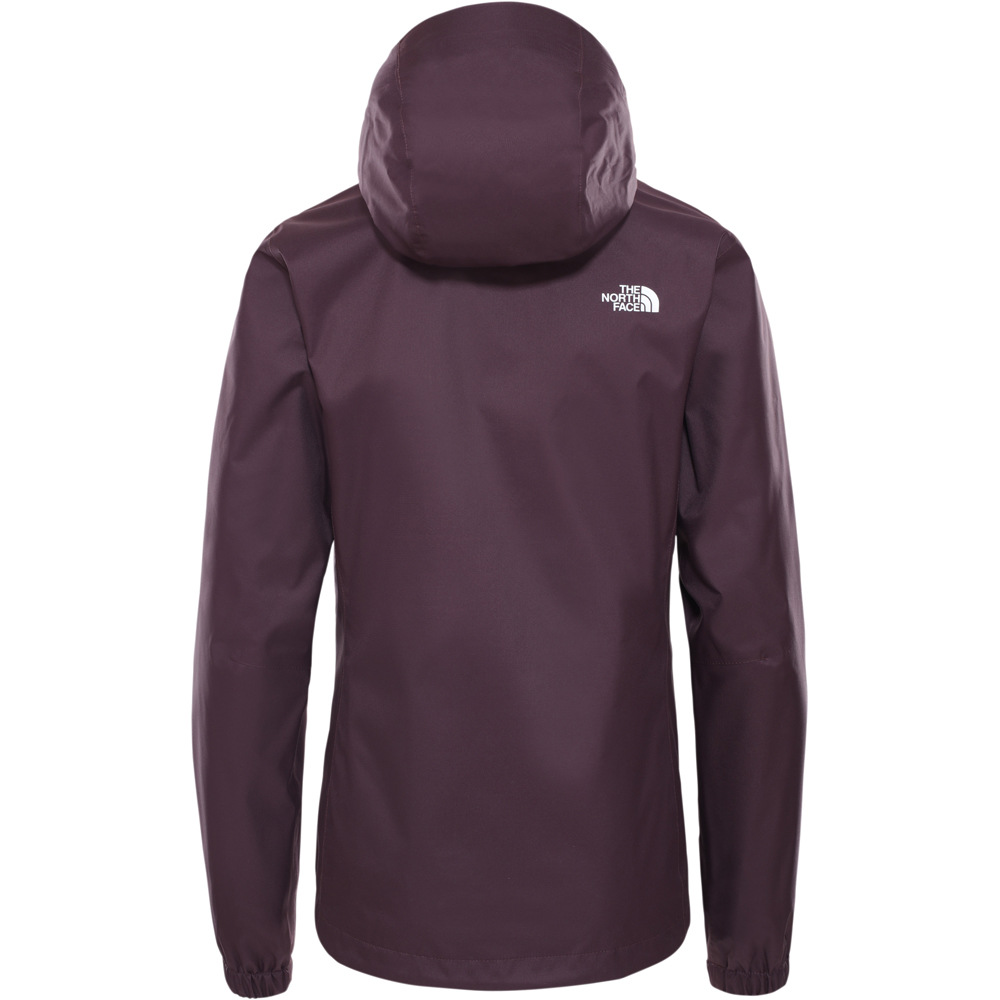 The North Face chaqueta impermeable mujer W QUEST JACKET - EU vista trasera