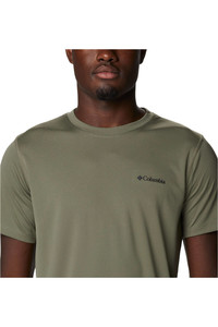 Columbia camiseta montaña manga corta hombre Zero Rules  Short Sleeve Shirt vista frontal