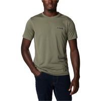 Columbia camiseta montaña manga corta hombre Zero Rules  Short Sleeve Shirt vista trasera