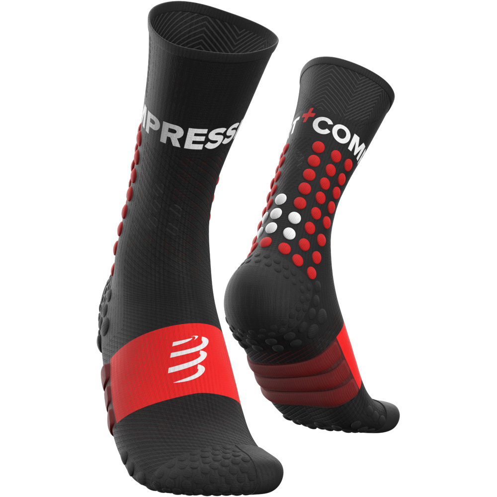 Compressport calcetines running Ultra Trail Socks vista frontal