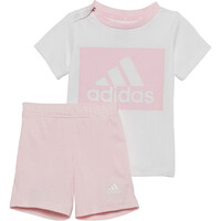 adidas conjunto bebé I BL T SET vista frontal