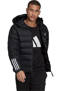 adidas chaquetas hombre Itavic Midweight 3 bandas con capucha vista frontal