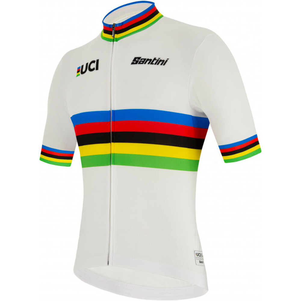 MAILLOT CICLISMO HOMBRE UCI WORLD CHAMPION ECO JERSEY UCI OFFICIAL