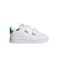 adidas zapatilla multideporte bebe Advantage Lifestyle Court Two Hook-and-Loop lateral exterior