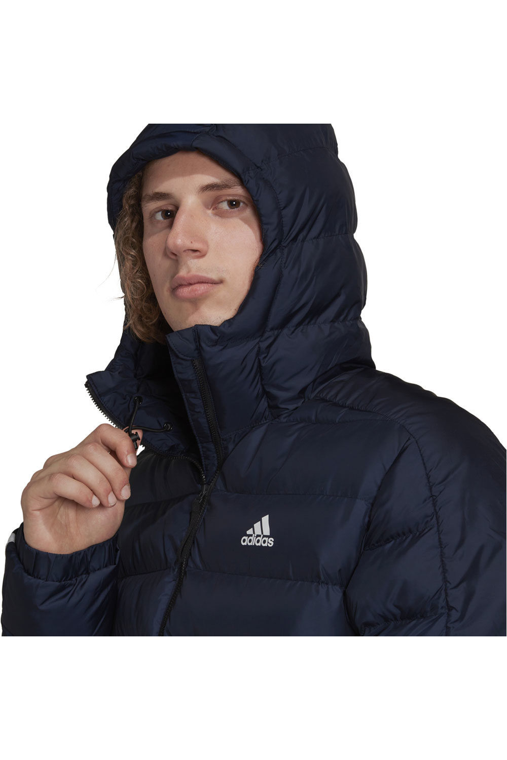 adidas chaqueta outdoor hombre Itavic Midweight 3 bandas con capucha 03