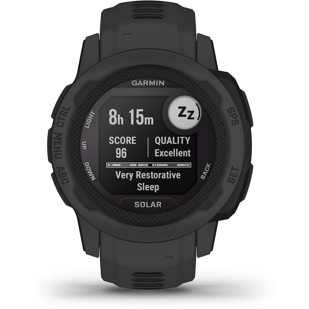 Garmin pulsómetros con gps Instinct 2S Solar - Negro 05