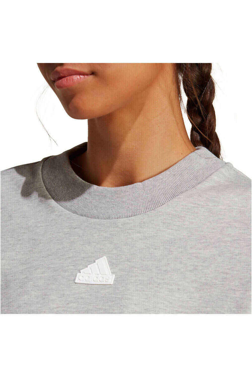 adidas sudadera mujer Future Icons 3 bandas vista detalle