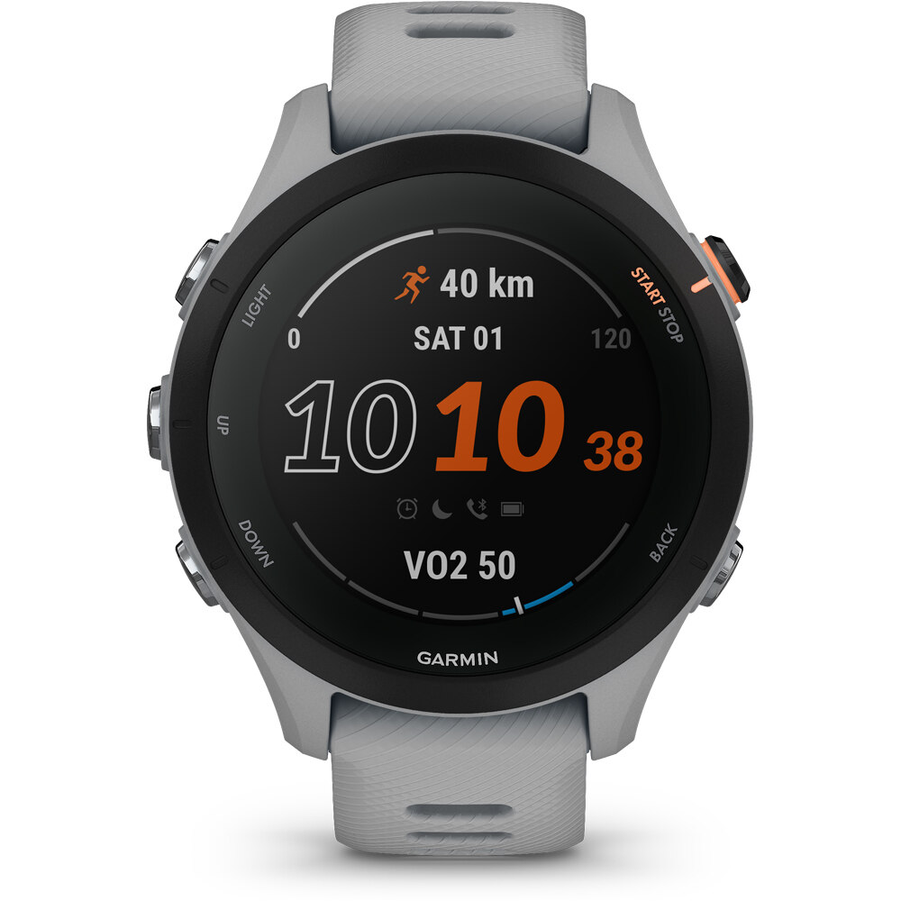 Garmin pulsómetros con gps Forerunner 255S Gris Oscuro 04