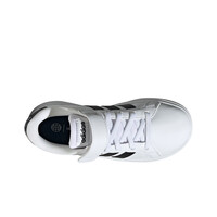 adidas zapatilla moda niño Grand Court Lifestyle Court Elastic Lace and Top Strap 05