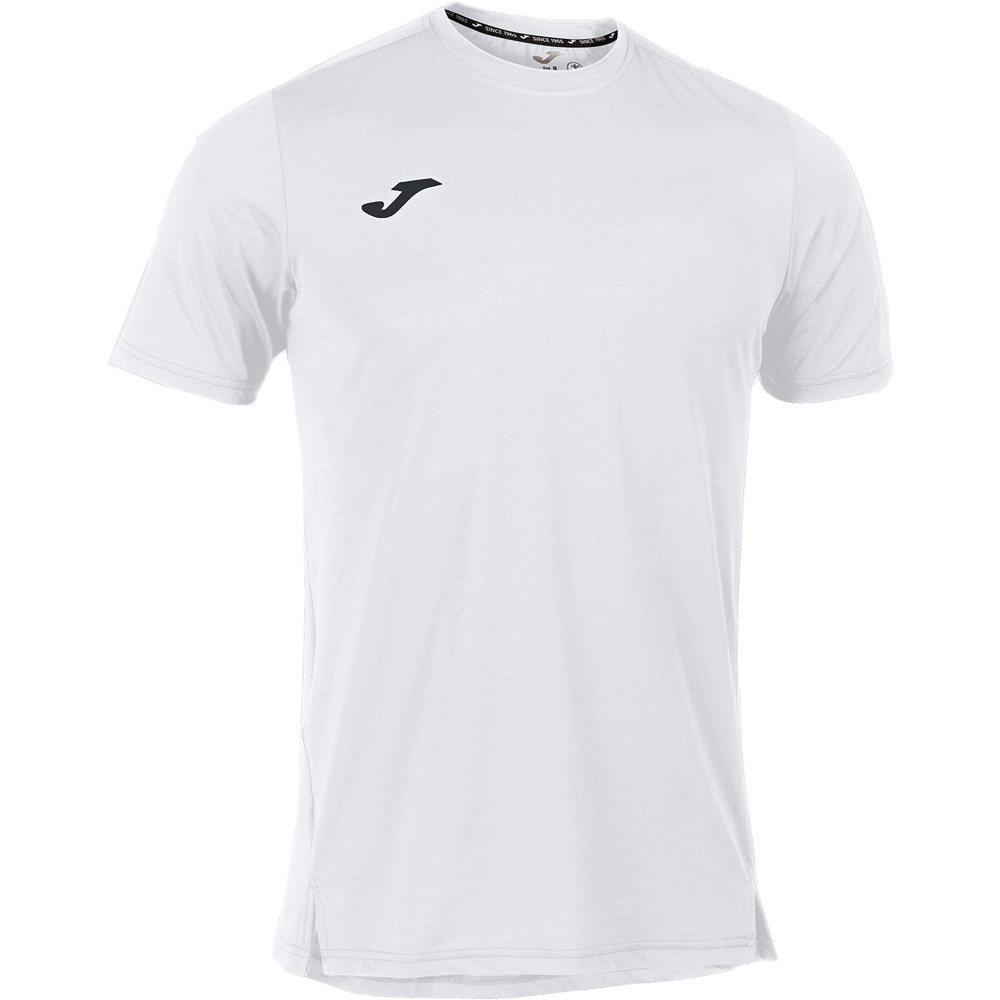 Joma camiseta tenis manga corta hombre CAMISETA MANGA CORTA TORNEO BLANCO vista frontal