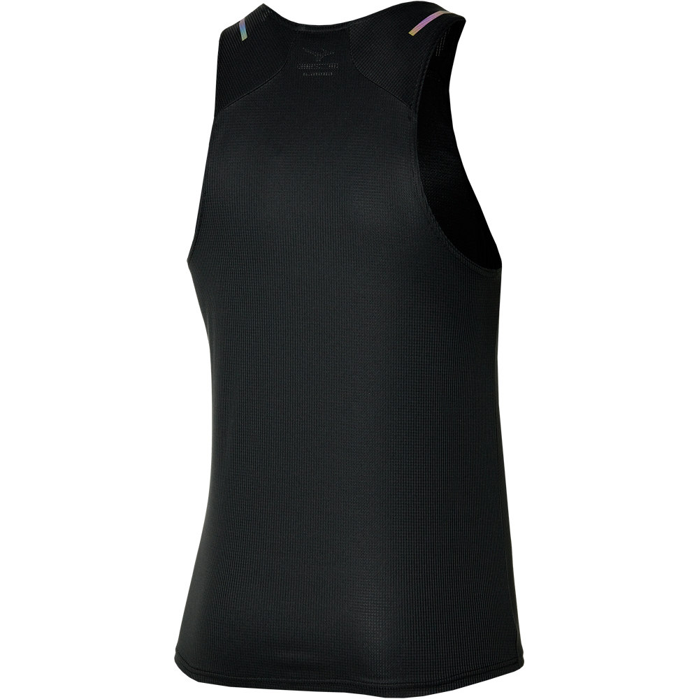 Mizuno camiseta entrenamiento tirantes hombre DryAeroFlow Tank vista trasera