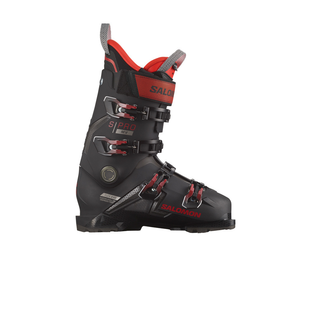 Salomon botas de esquí hombre ALP. BOOTS S/PRO MV 110 GW Bk/Red/Belu lateral exterior