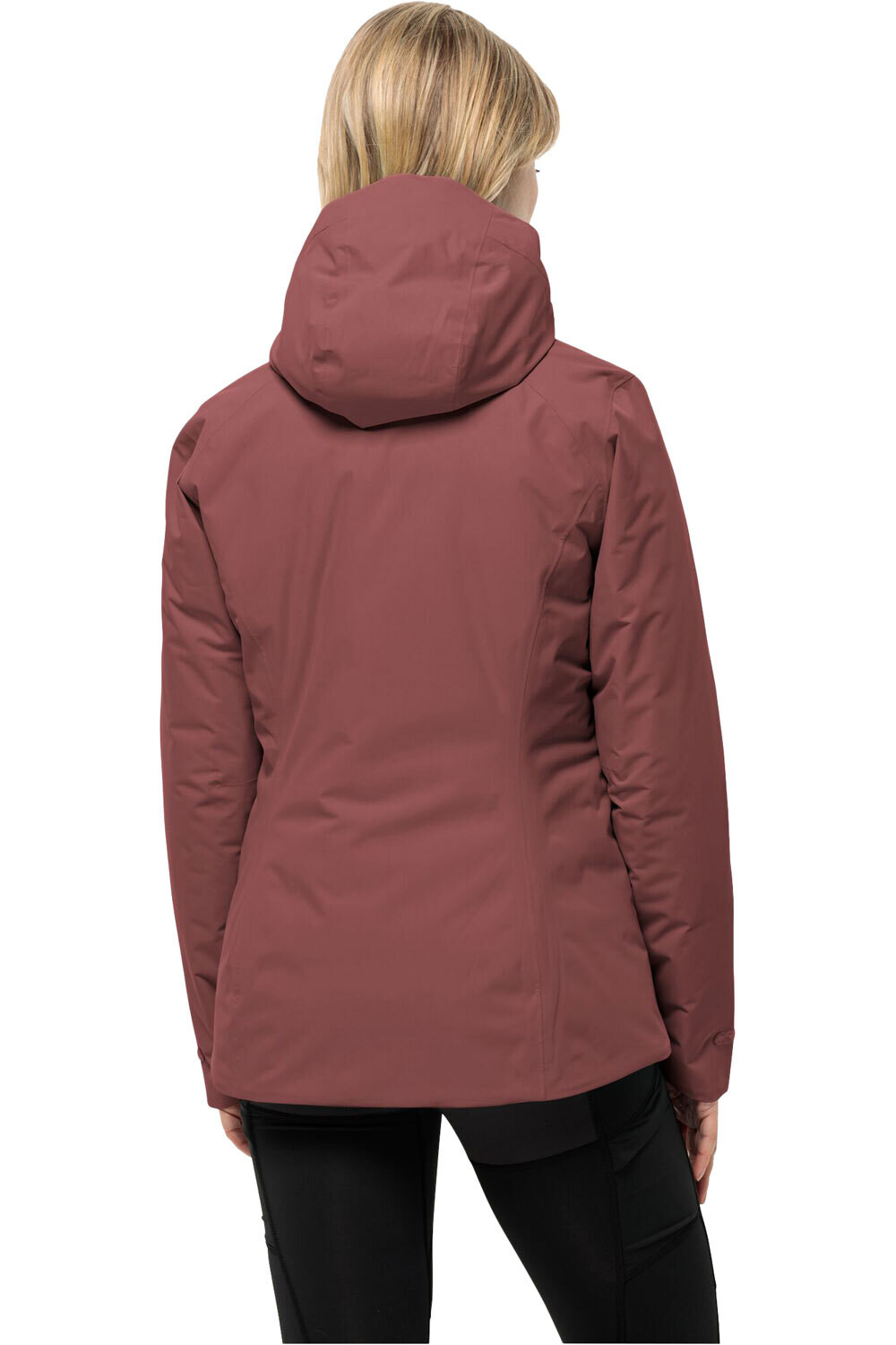 Jack Wolfskin chaqueta impermeable insulada mujer WISPER INS JKT W vista trasera