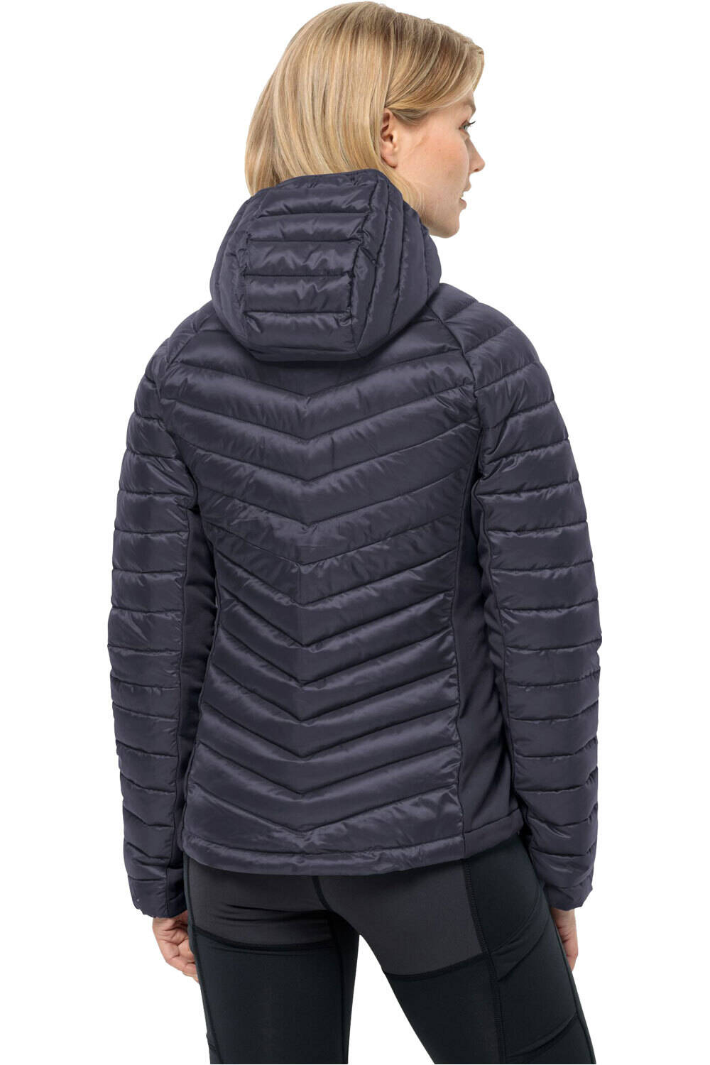 Jack Wolfskin chaqueta outdoor mujer ROUTEBURN PRO INS JKT W vista trasera