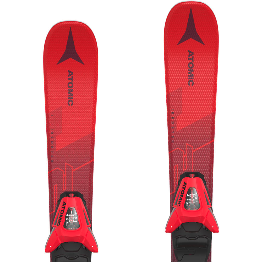 Atomic pack esquí y fijacion REDSTER J2 70-90 + C 5 GW Red 07