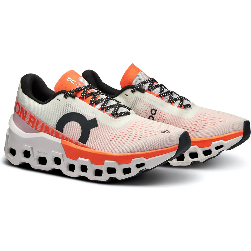 On zapatilla running mujer CLOUDMONSTER 2 W lateral interior