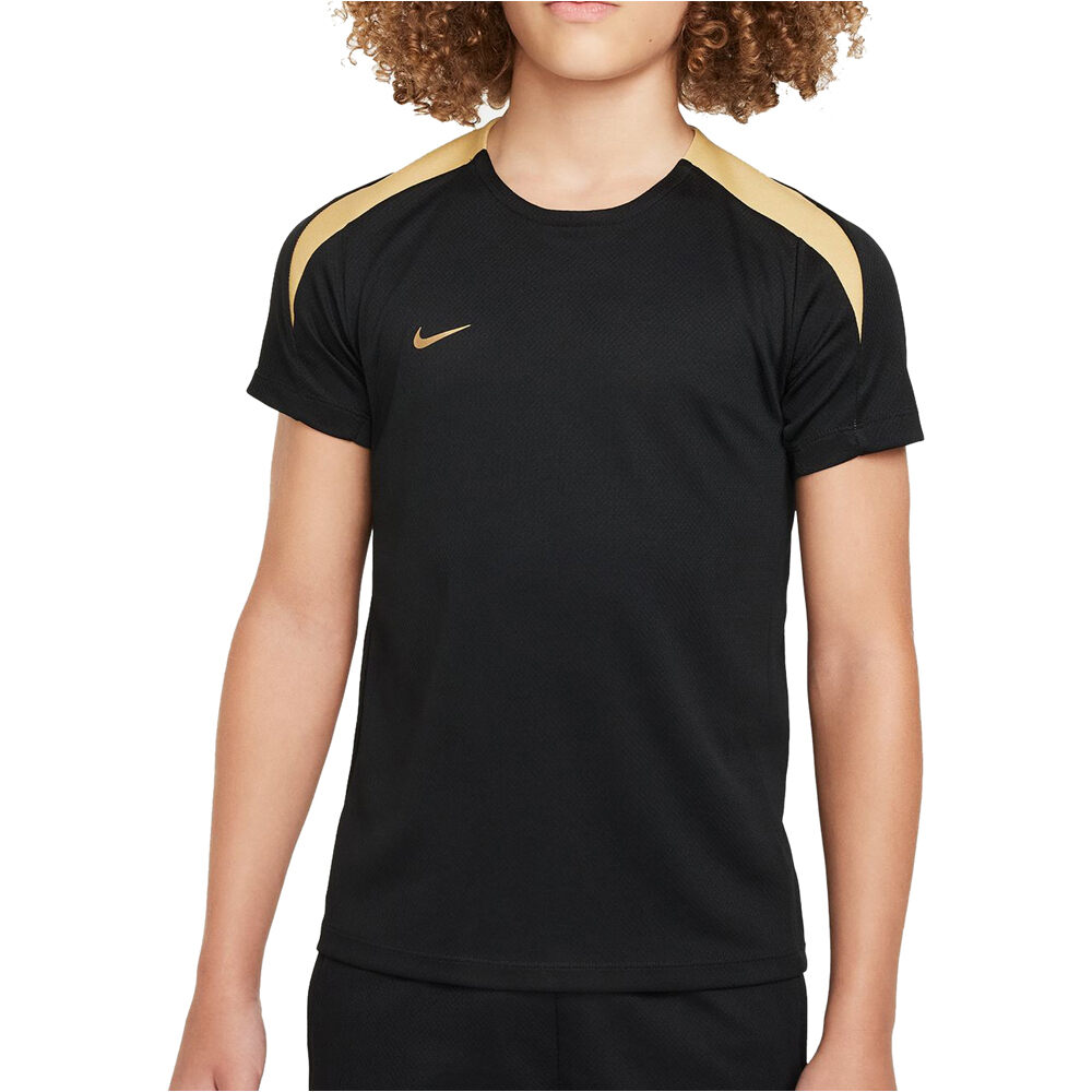 Nike camisetas entrenamiento futbol manga corta niño K NK DF STRK24 SS TOP K NEOR vista frontal