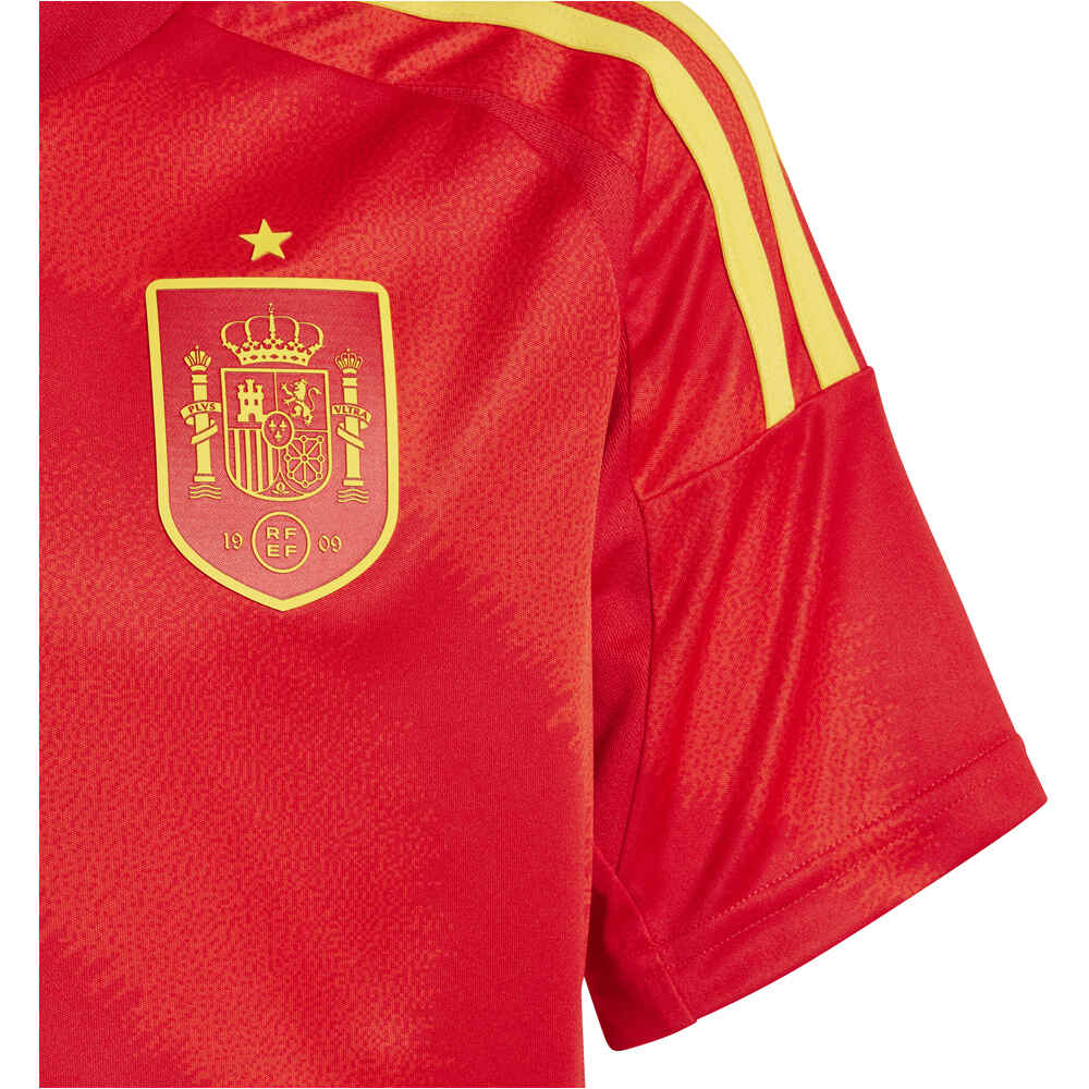 adidas camiseta de fútbol oficiales niño ESPAA 24 H JSY Y RO vista detalle