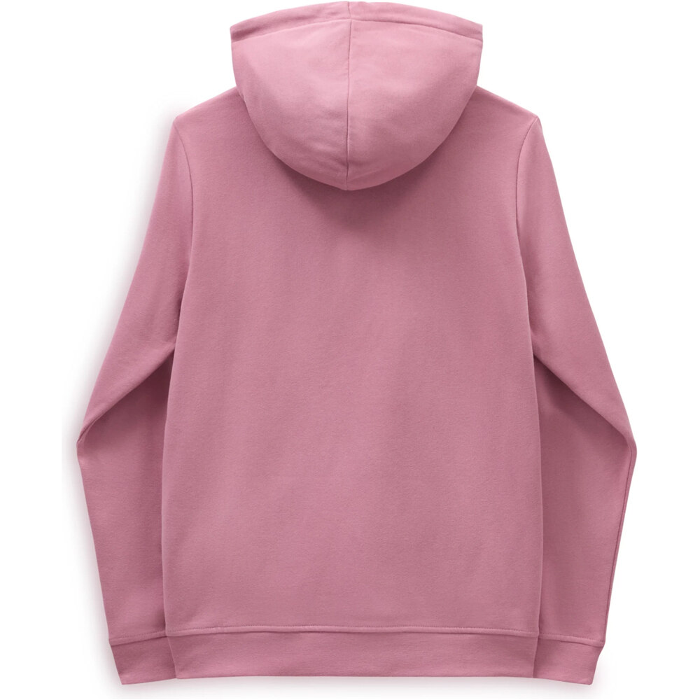 Vans sudadera mujer WM DROP V LOGO HOODIE-B vista trasera