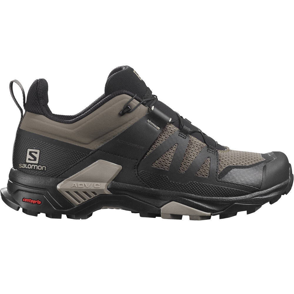 Salomon zapatilla trekking hombre X ULTRA 4 lateral exterior