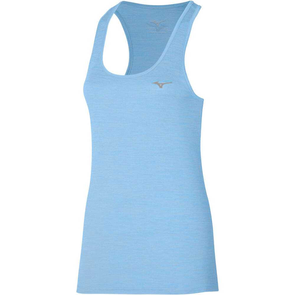 Mizuno camiseta técnica tirantes mujer Impulse Core Tank(W) vista frontal